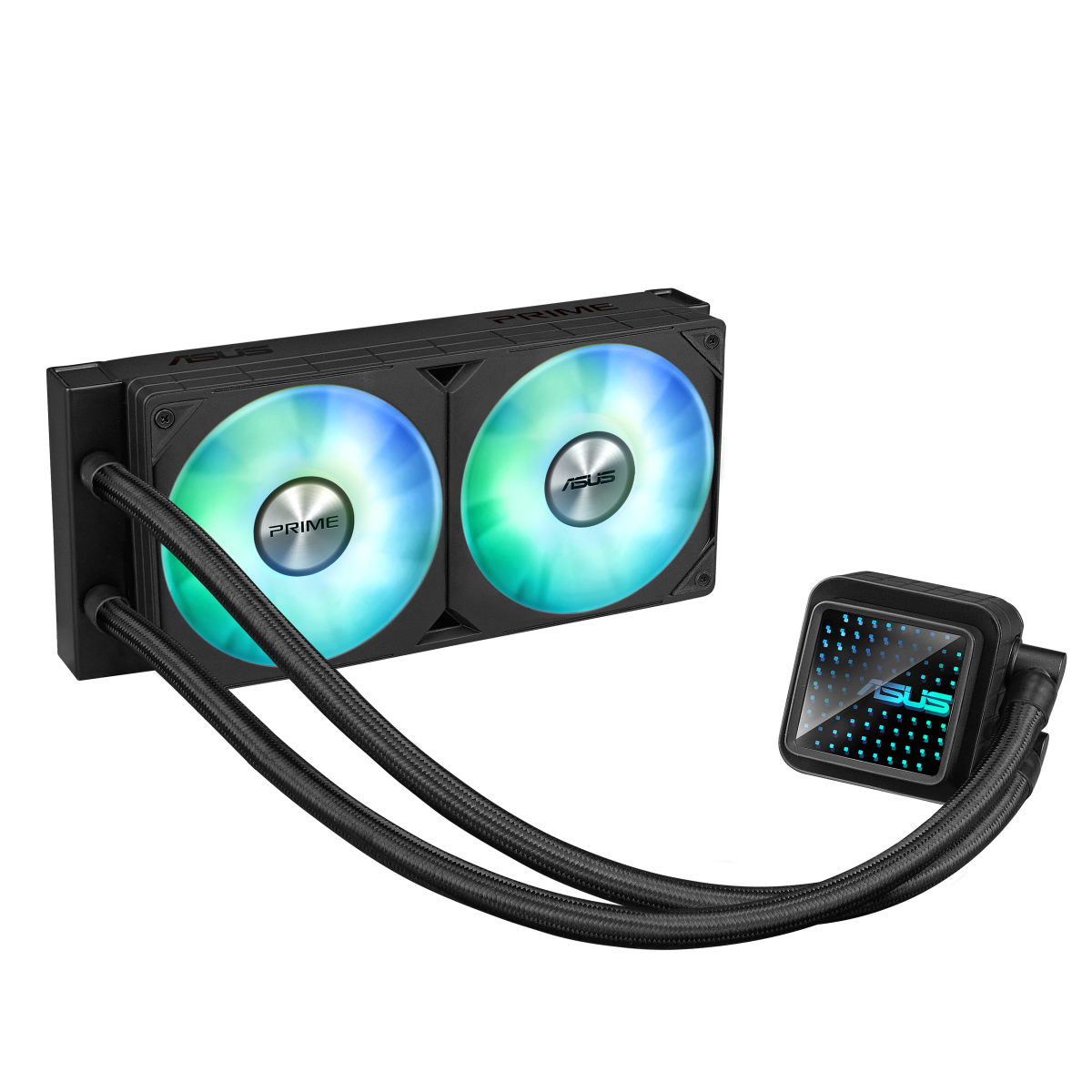 ASUS PRIME LC240 ARGB Computer Case AIO Liquid Cooler 12cm Black ASUS PRIME LC240 ARGB Computer Case AIO Liquid Cooler 12cm Black